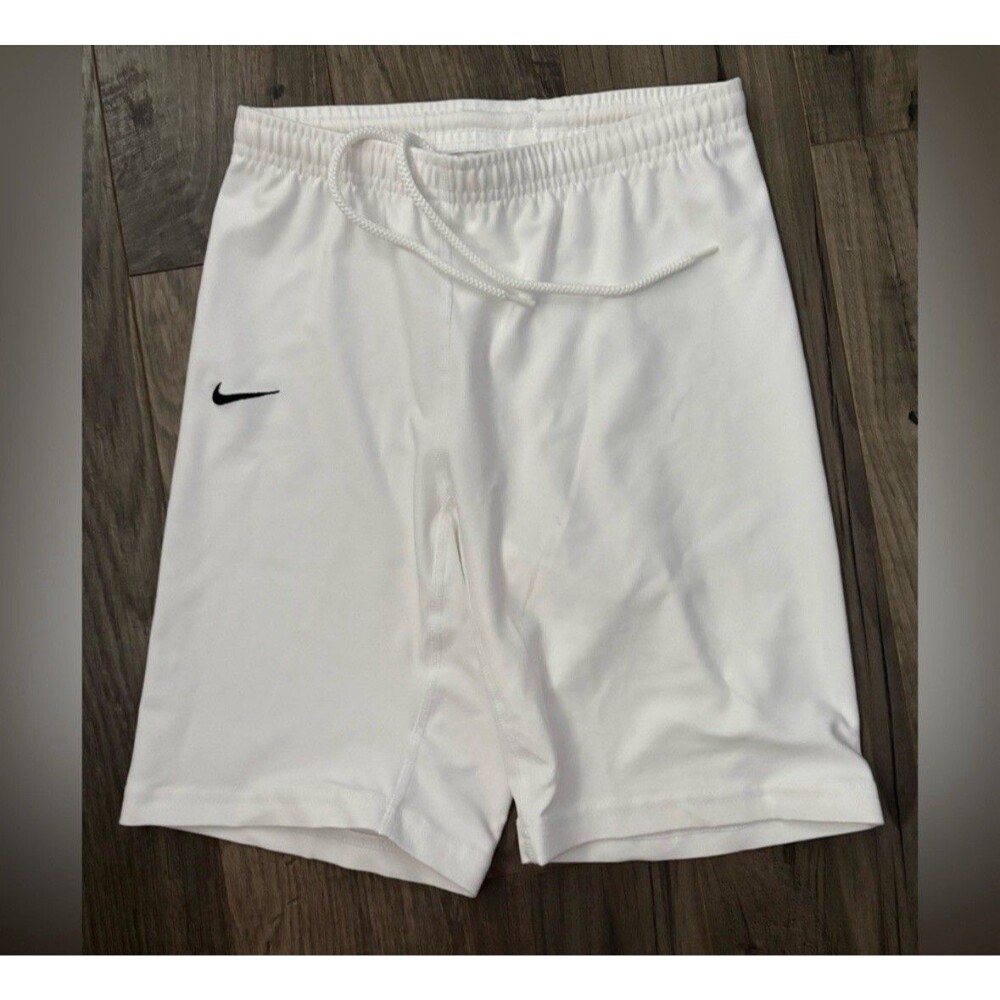 Men’s Nike Polyester Athletic Shorts in White - Size Small